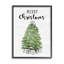 «Charmant doux sapin vert Merry Christmas Text» par Lanie Loreth - reproduction d'art textuel-1913100587-1913100582