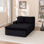 Chaise longue avec accoudoirs et canapé-lit rembourré sans assemblage, très grand fauteuil dans une boîte-205661530