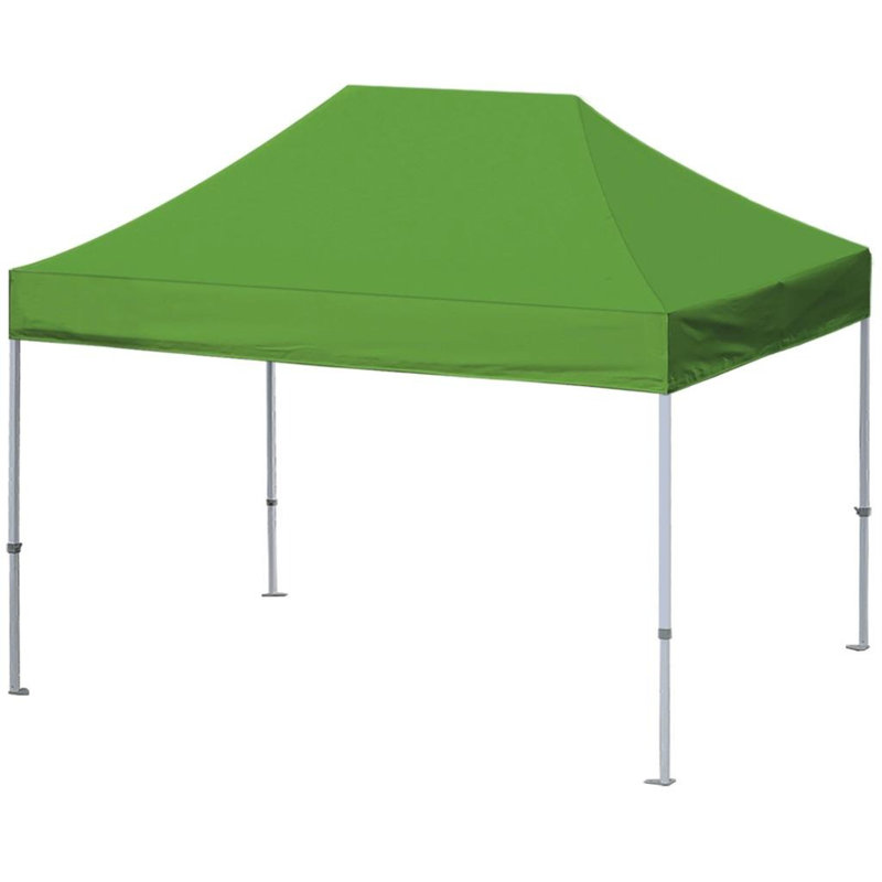 Amaziyah 96'' W x 96'' D Steel Pop-Up Canopy, Grass Green, 10ft x 15ft
