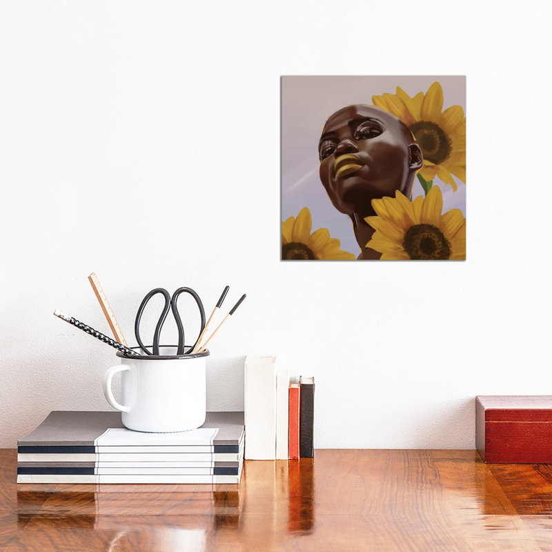 Goldie II by Adekunle Adeleke - Wrapped Canvas Print, 30.48 cm H x 30.48 cm W