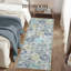 Rectangle Floral Washable Area Rug-682491582-682491583