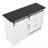 Storage Sideboard with Silent Sliding Doors and Three Drawers-1671152630