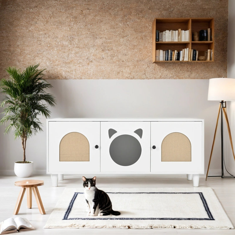 Armoire pour chat de style meuble