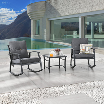 3-Piece Rocking conversation set