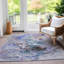 Tapis rectangulaire intérieur / extérieur 8 pi x 10 pi avec envers antidérapant Melania-1902808181