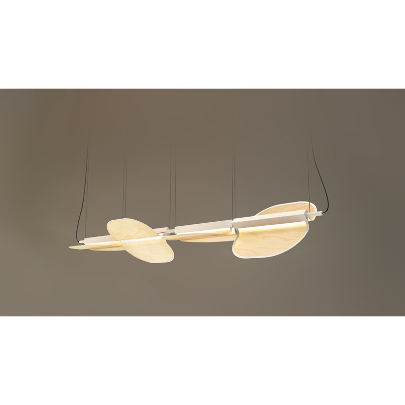 Omma 4 - Light LED Pendant, Natural White, Gold