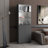 Home 2-Door Bookcase, Modern Storage Unit With Dual Doors And Multi-Tier Shelves-1405020564
