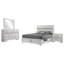 Ensemble de chambre double 4 pièces Maddielynn - blanc-181099033-181099037-185850734