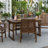 Alfonsi Acacia Wood Patio Dining Table Set-1387012345