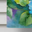 Hortensias dans le drapeau de la maison à l'aquarelle