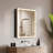 Maximes Recessed/Surface Mount Medicine Cabinet with Mirror, Defogger, Dimmer, Outlets & USBs and Interior Light-1263458401-1244239023