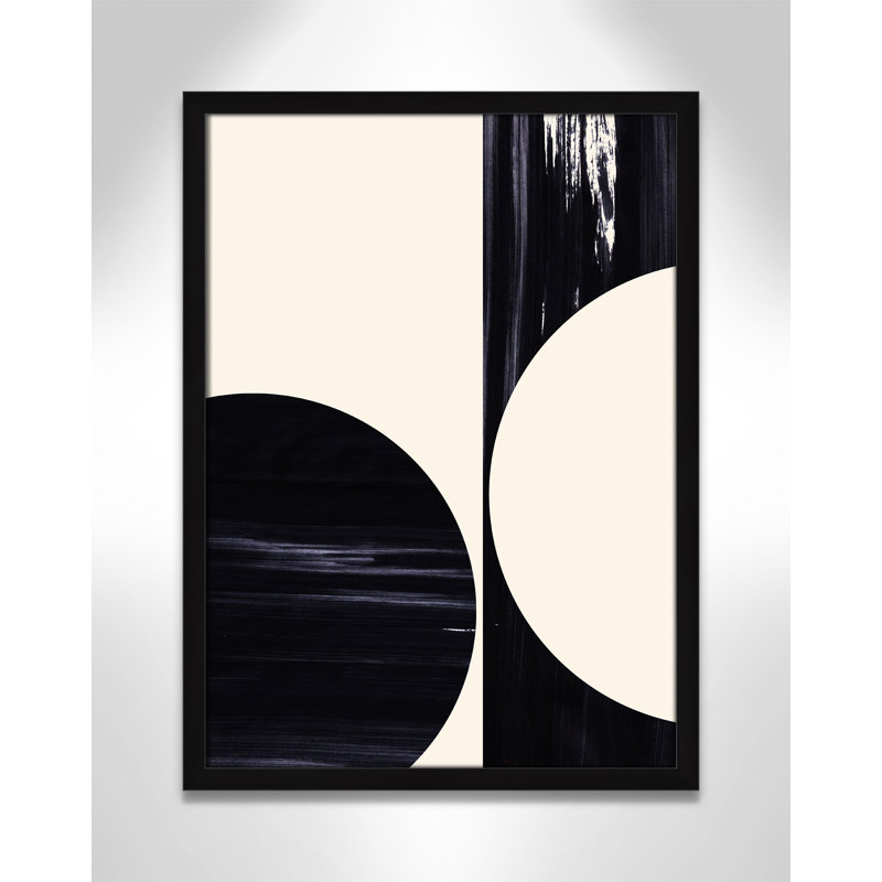 Opposite " Opposite " by Aoibhne Hogan, 23" H x 17" W x 0.75" D, Satin Black Paper