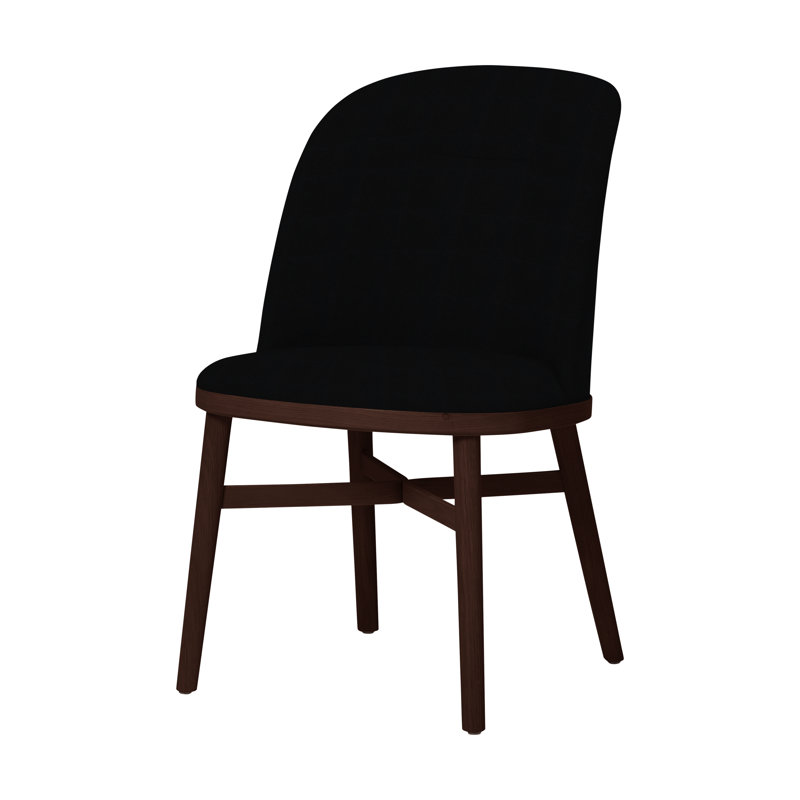 Chaise de salle à manger Bund de Neri & Nu, Chêne brun foncé, Ère CSE14