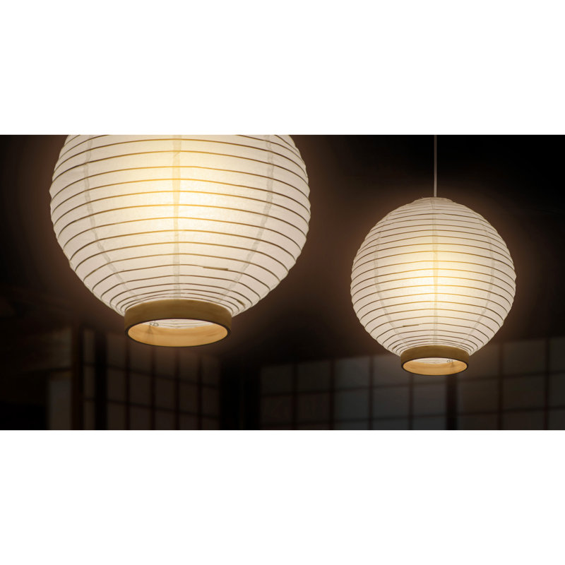 Buchanan 1 - Light Single Pendant, 19" H x 19" W x 19" D