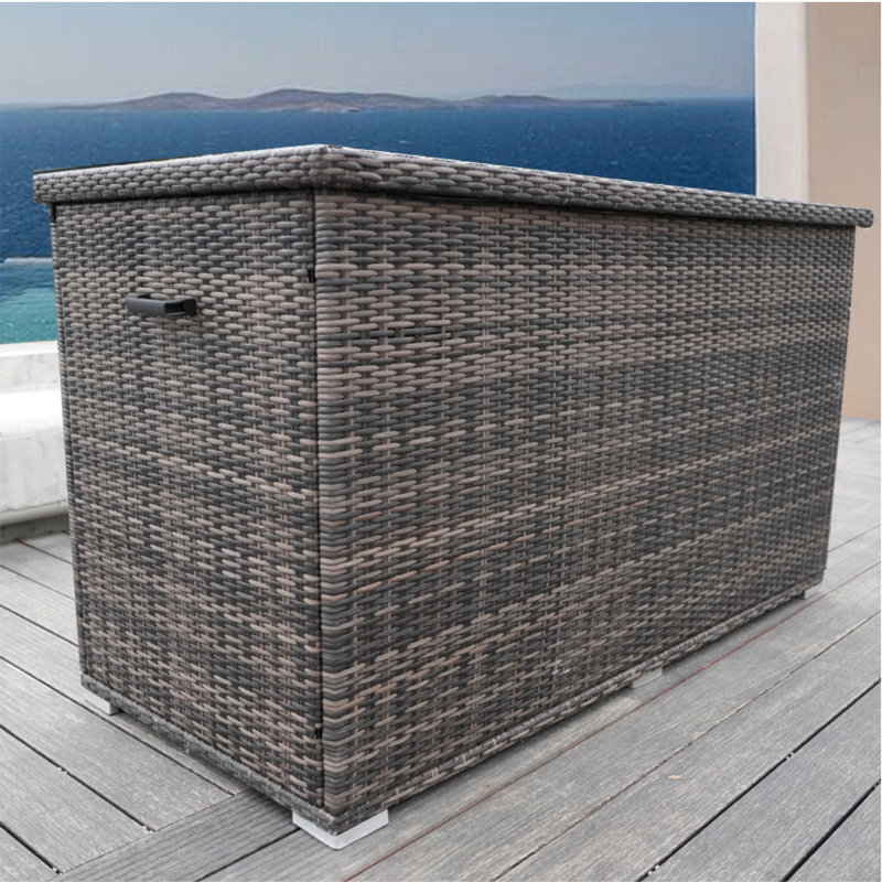 Garmond 1000 L Rattan Storage Box