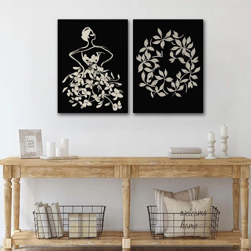 2 Piece Wrapped Canvas Print