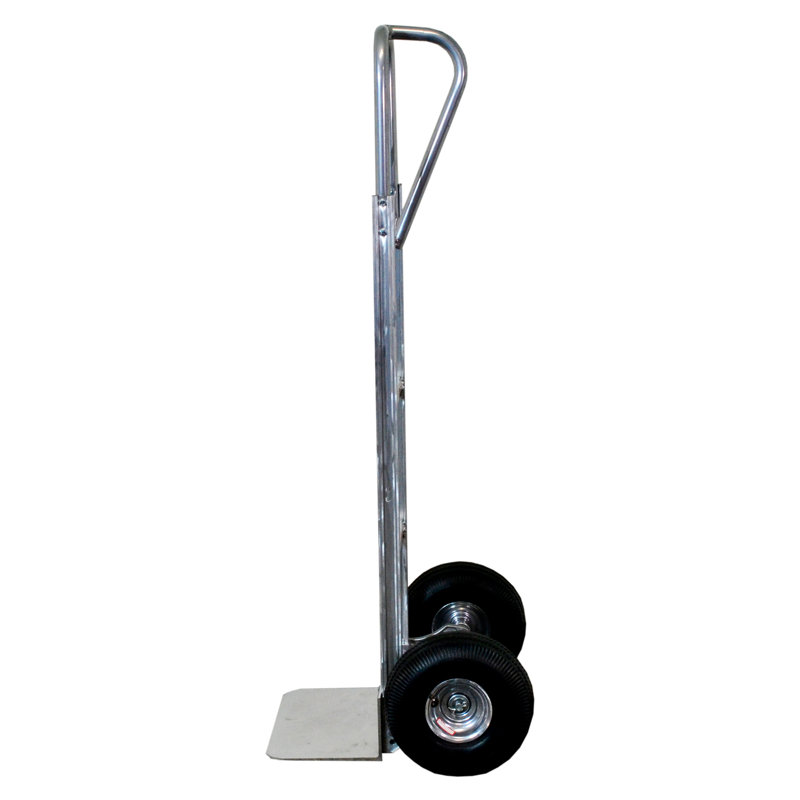 Chariot modulaire en aluminium avec poignée en P et pneus pneumatiques de 10 po
