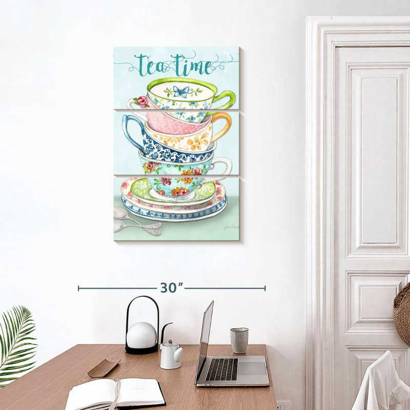 Tasses à thé Yarlin, H 32 po x l 20 po