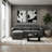 U2601 DARK GREY REVERSIBLE SOFA BED WITH DROP DOWN TABLE AND SPEAKER