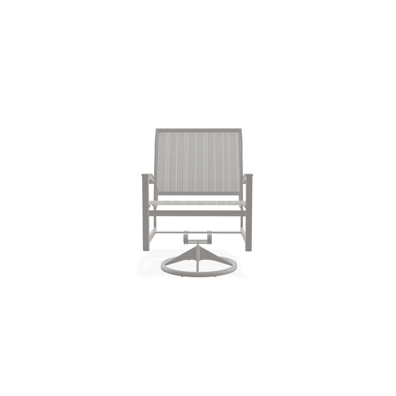 Bazza Outdoor Dining Chair, Harbor, Warm Gray