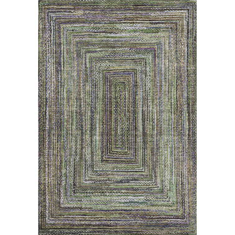 Premium Machine Washable Bucz AMF1725 Geometric Rug