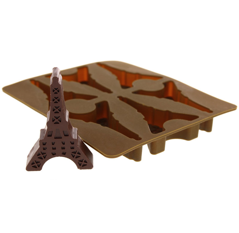 LandMarks Plastic Ice Cube Tray, Chocolate
