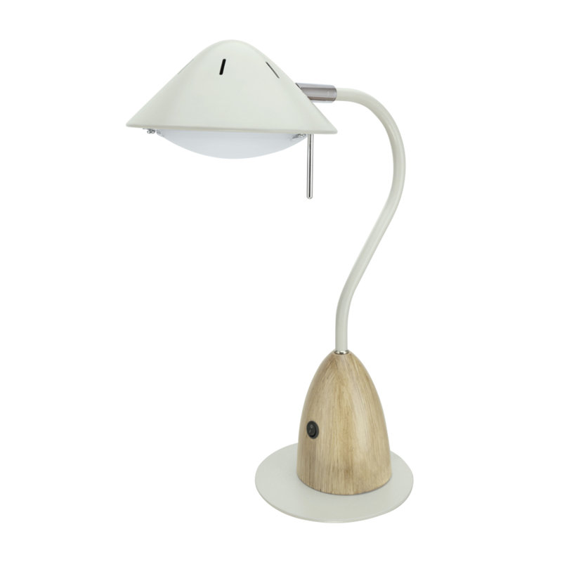 Vansickle Desk Lamp Lamp, White