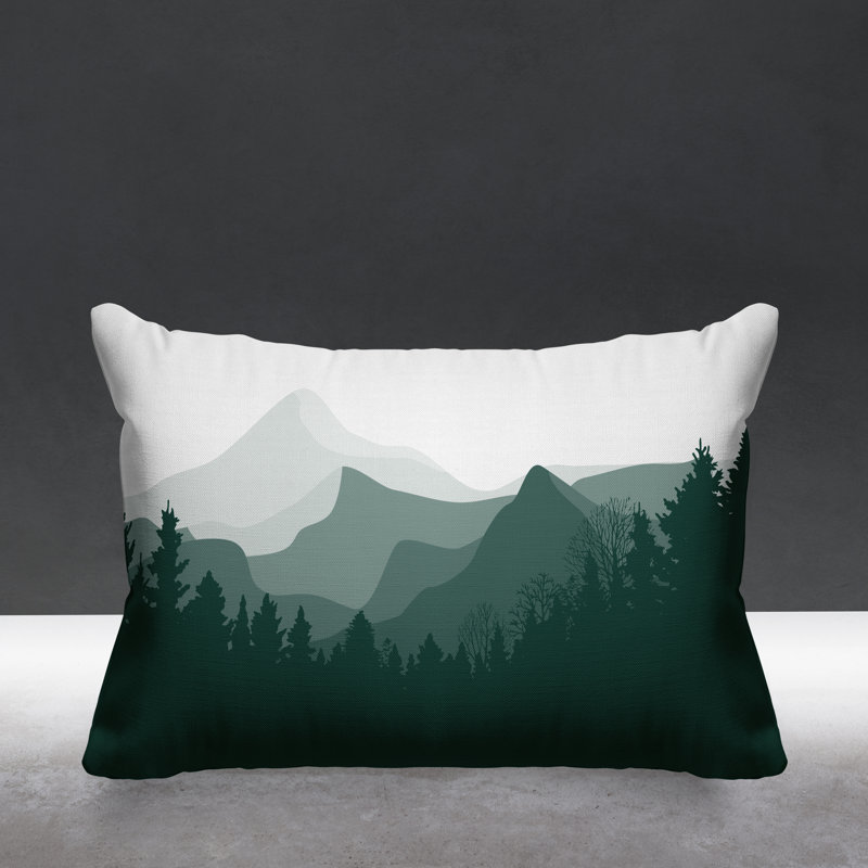 Coussin intérieur / extérieur Andor, Émeraude