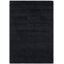 Tapis noir en laine touffeté à la main Frann-29161349