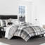 Wildflower Plaid Reversible Comforter Set-23078441-91584004