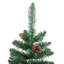 Slim Christmas Tree PVC and Solid Pine wood-306120863-306120858