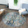 Strother Traditional Floral Performance Indoor Area Rug