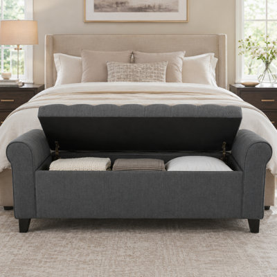 Banc de rangement en tissu Bridgemon