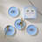 Fleur Small Plate Set