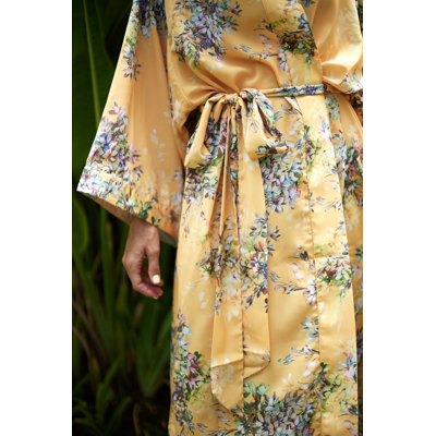 Girl / Woman+ Mid-Calf Bathrobe with Pockets