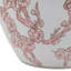 Vase décoratif décoratif en céramique de style chinois pour la maison - Grand vase contemporain pour décoration de salon ou de salle à manger - 10 po, blanc et brun-1005857018