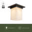 Mineral 8-in Brass Flush Mount-785681975-785681972