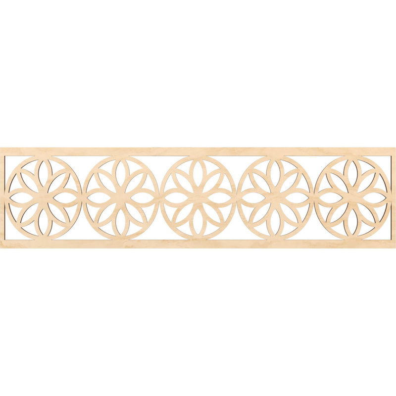 Moulure Blume, Bouleau, H 12 po x l 47 po x P 0,25 po