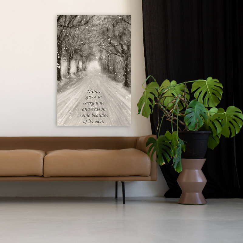 Beauté hivernale - Photographie contemporaine, paysage, arbres, H 32 po x l 48 po