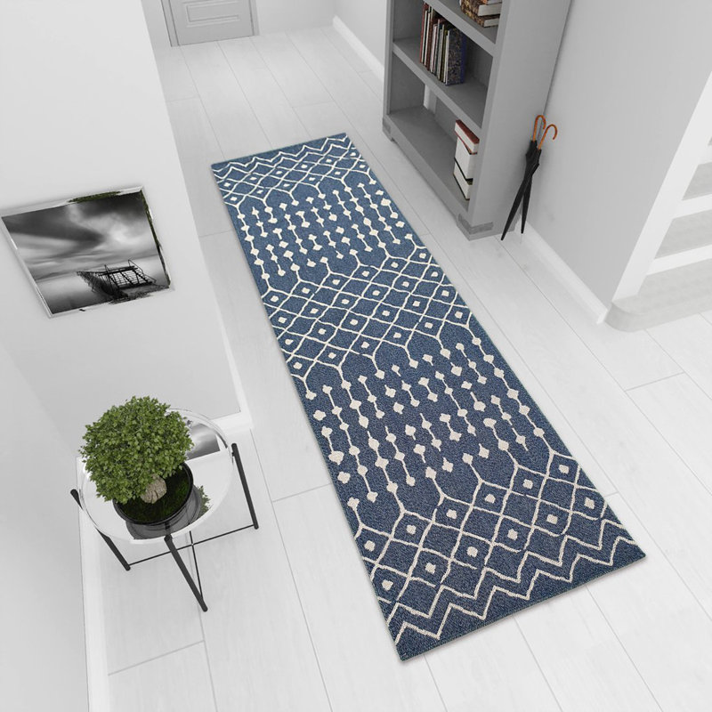 Runner Mcginley Moroccan Cotton 75cm X 300cm Area Rug