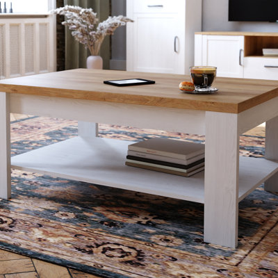 Alhed 4 Legs Coffee Table with Storage