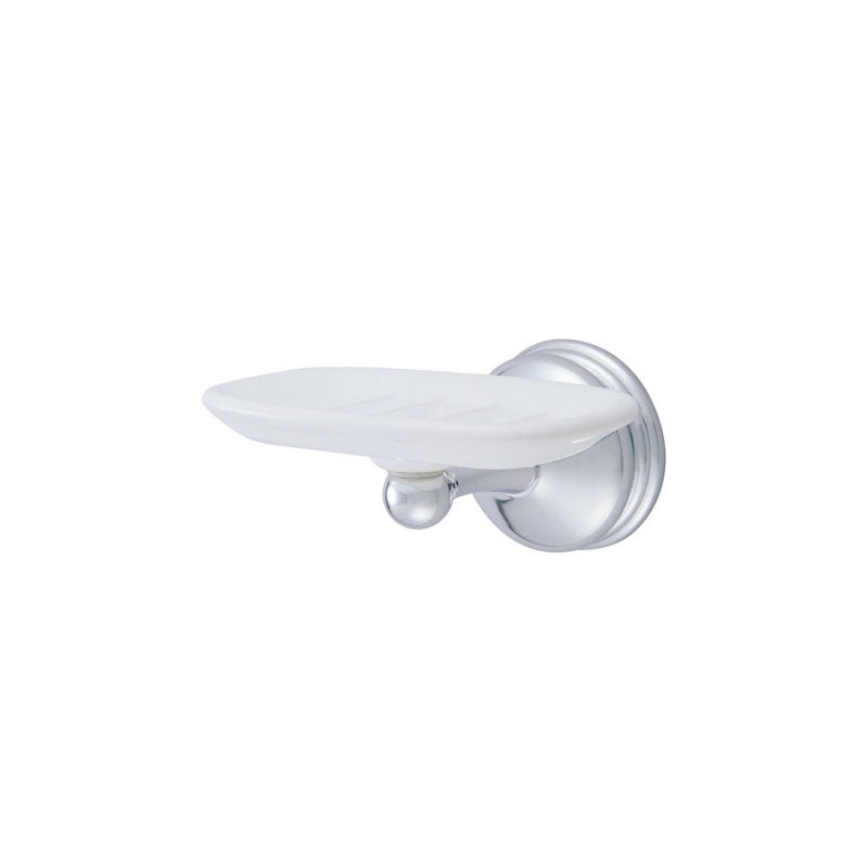 Porte-savon mural Kingston, Chrome poli