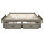 Lit plateforme avec 6 tiroirs de rangement-242091197-242091198