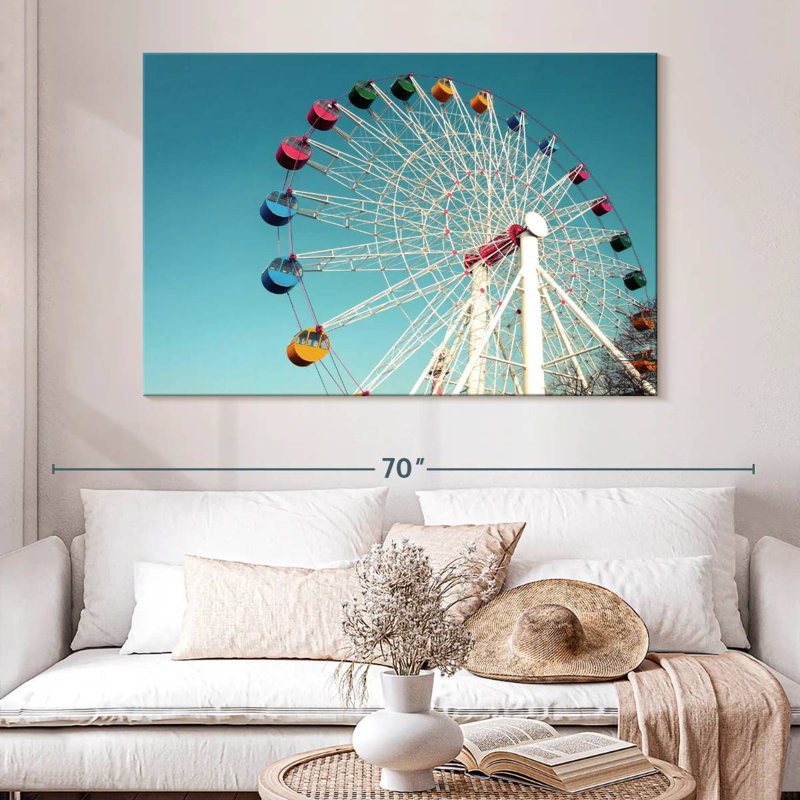 Grande roue Kerner, H 34 po x l 51 po
