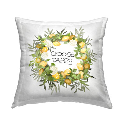 Choisir un coussin décoratif imprimé couronne de citron par Ziwei Li