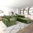 6-Piece Velvet Modular Sectional with Under-Seat Storage -1588325777
