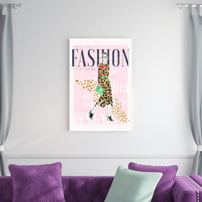" Fashion Magazine Cover " Painting Print
