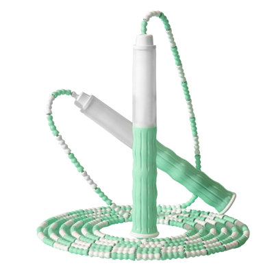 A skipping Type Of Rope Skipping With Knots For Primary And Secondary School Students To Adjust Rope Skipping