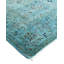 Overyed One-of-a-Kind Rectangle 4'1" X 6'5" New Age Wool Area Rug Blue/Gray/Brown