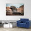 Curious Fur Seal Abstract Contemporary Animal Nature Wall Art Print 1 Piece Wrapped Canvas Wall Art-2065625834